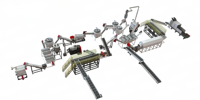 StarsPlas HDPE Bottle Washing Recycling Line